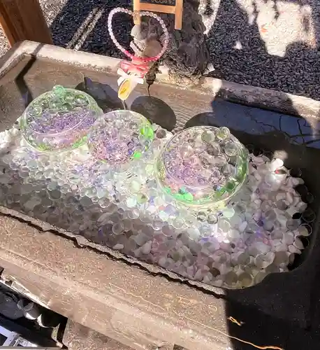 川越熊野神社の手水舎