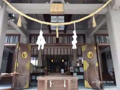 高津宮の本殿・本堂