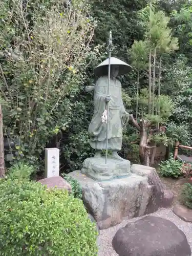 常性寺の像