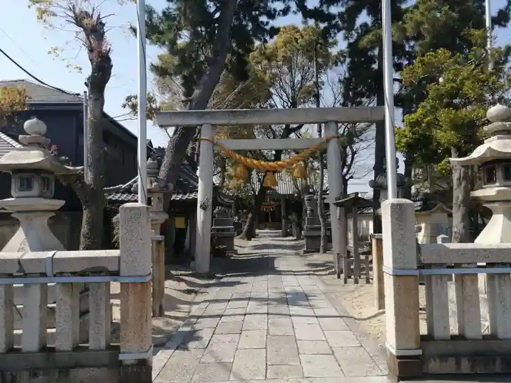 飛鳥神社(富田一色)の鳥居