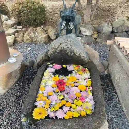 大鏑神社の手水