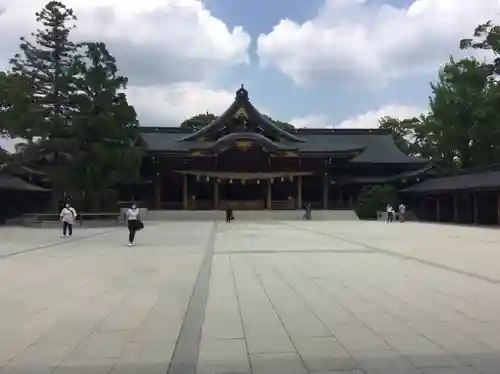 寒川神社の本殿・本堂