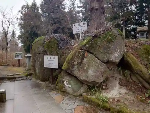 石都々古和気神社の自然