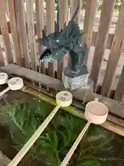 仁壁神社の手水