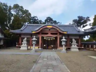百済王神社の本殿・本堂