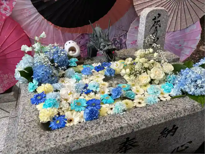 札幌諏訪神社の手水舎