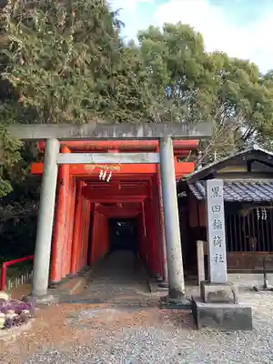白山神社(木曽川町黒田)の鳥居