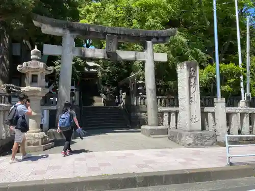 五所神社の鳥居