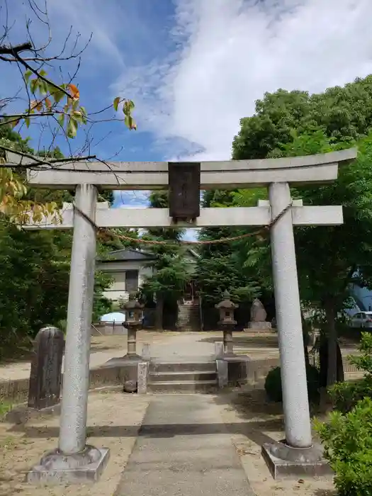 御嶽神社の鳥居