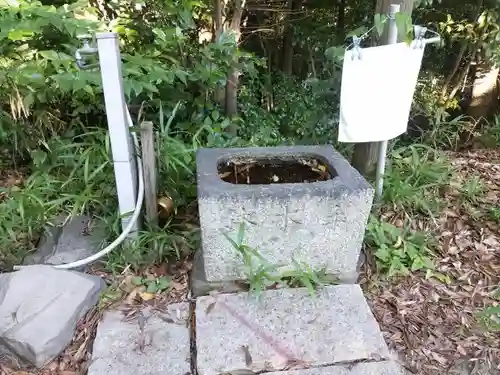 津島社（堀之内津島社）の手水舎