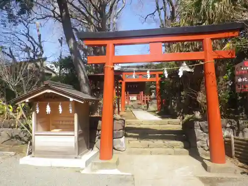 由比若宮（元鶴岡八幡宮）の鳥居