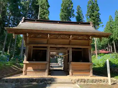 天台寺の山門