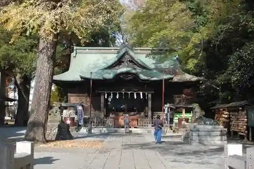 谷保天満宮の本殿・本堂