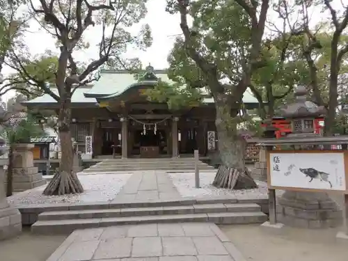 高津宮の本殿・本堂