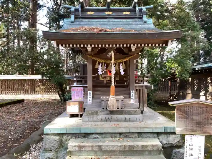駒形神社の末社・摂社