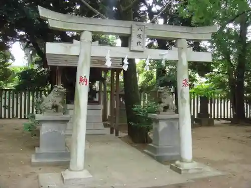 葛飾八幡宮の鳥居