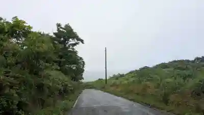 苫前神社の景色