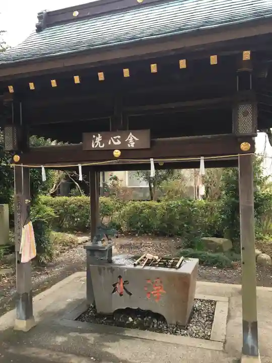 日吉神社の手水舎