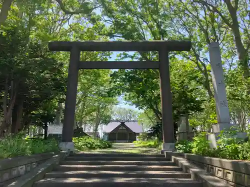 羽幌神社の鳥居