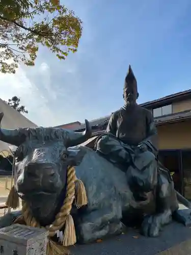 久里浜天神社の像