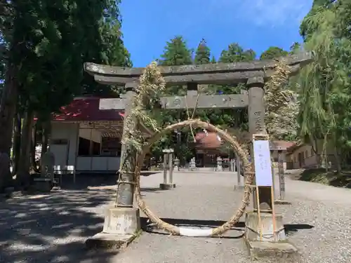 岩手山神社の鳥居