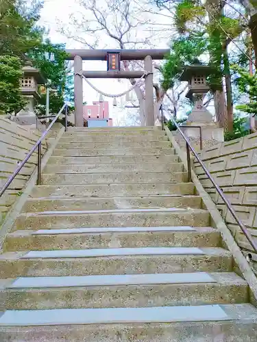 手稲神社の鳥居