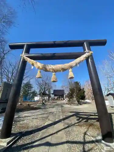 愛國神社の鳥居