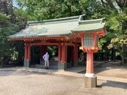 武蔵一宮氷川神社の手水舎