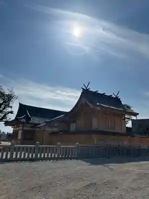 大窪八幡宮の本殿・本堂