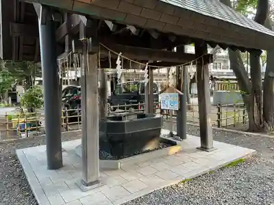 新琴似神社の手水舎