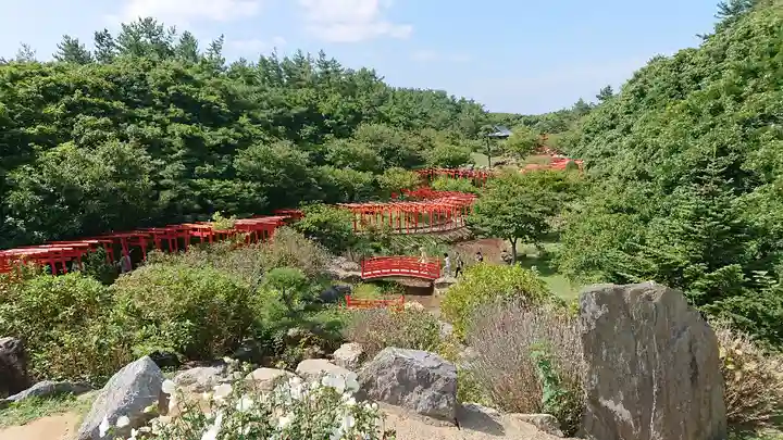 高山稲荷神社の景色