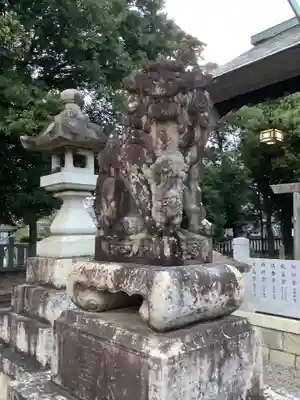 御井神社の狛犬