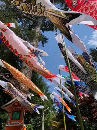 滑川神社 - 仕事と子どもの守り神(福島県)