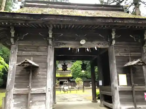 若狭姫神社（若狭彦神社下社）の山門・神門