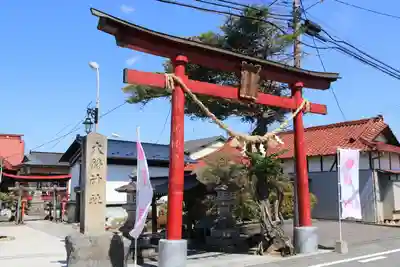 大鏑神社の鳥居