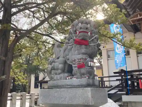 豊平神社の狛犬