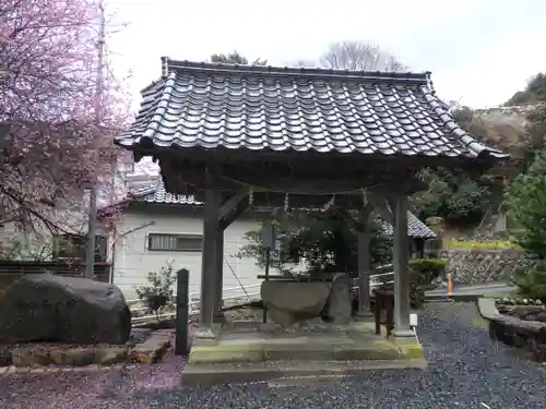 長田神社の手水