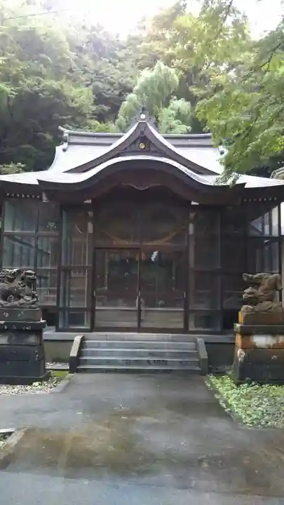 鹿島神社の本殿・本堂