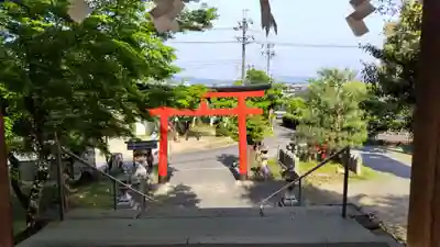 月読神社（松尾大社摂社）の鳥居