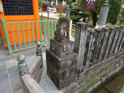 與賀神社の狛犬