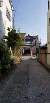 稲荷神社の鳥居