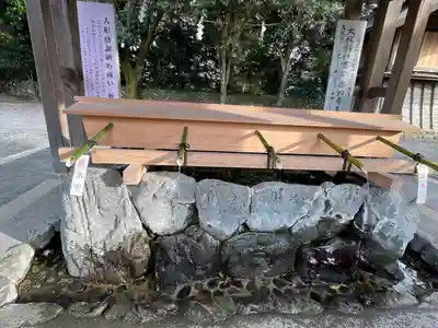砥鹿神社(里宮)の手水舎