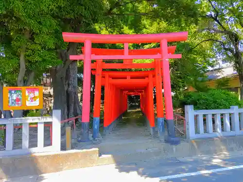 愛宕社（朝日）の鳥居