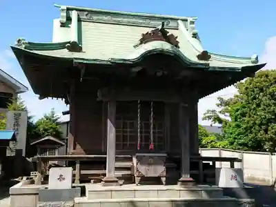 御霊神社の本殿・本堂