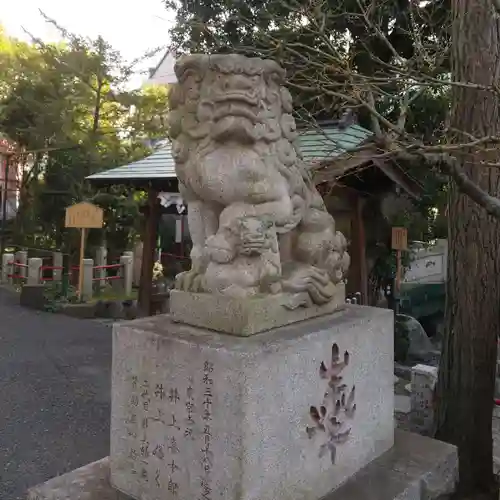 江島杉山神社の狛犬