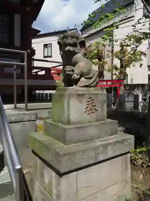 中原八幡神社の狛犬