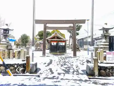 神明社(小碓)の鳥居