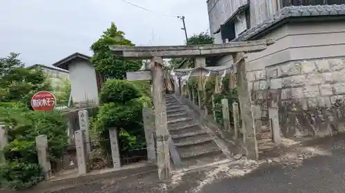 若宮八幡宮(夕涼ノ宮）の鳥居