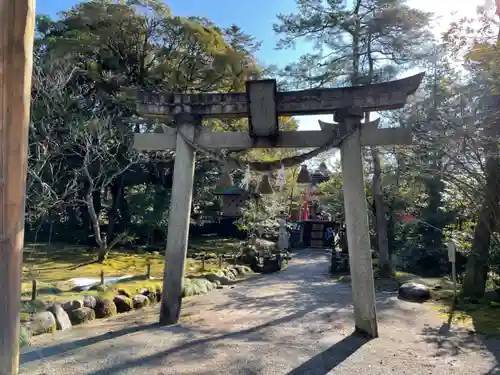 金澤神社の鳥居