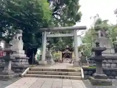 諏訪神社の鳥居